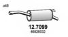 ASSO 12.7099 End Silencer